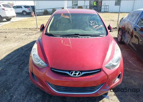 2013 Hyundai Elantra Gls/Limited из США, поврежденный, VIN 5NPDH4AE0DH225605